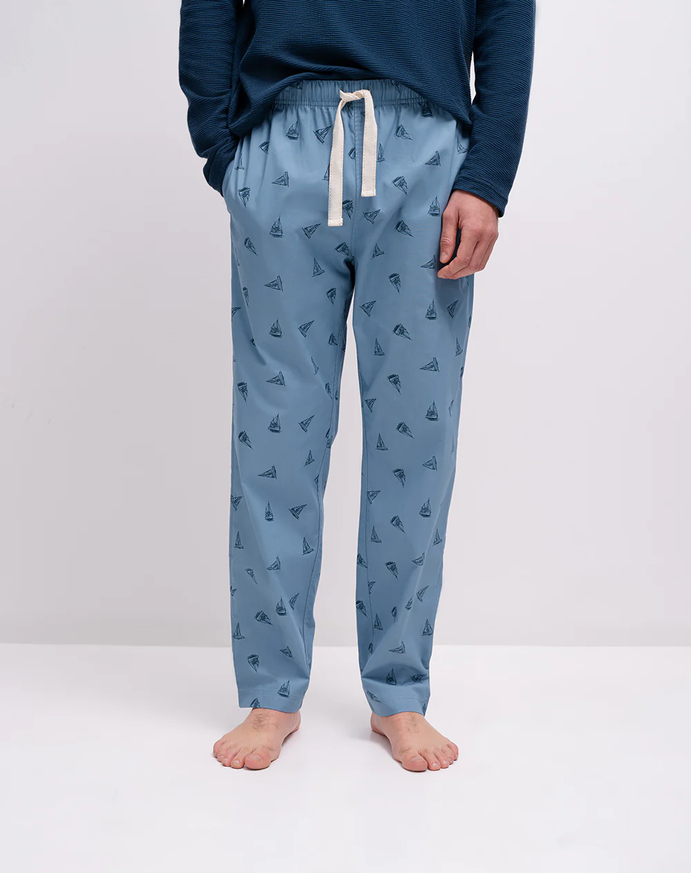 Pantalón de pijama algodón estampado hombre - Image 3
