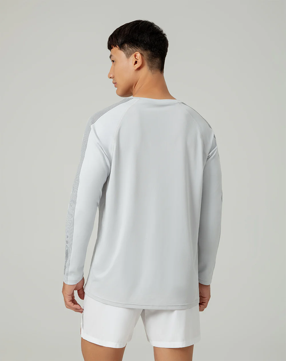 Camibuzo deportivo hombre control humedad blanco - Image 2