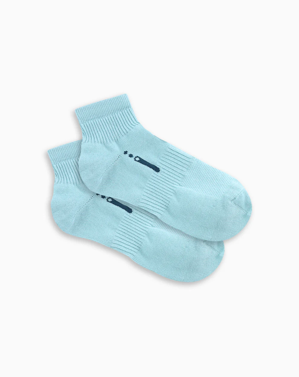 Medias deportivas mujer tobillera alcolchada azul - Image 3