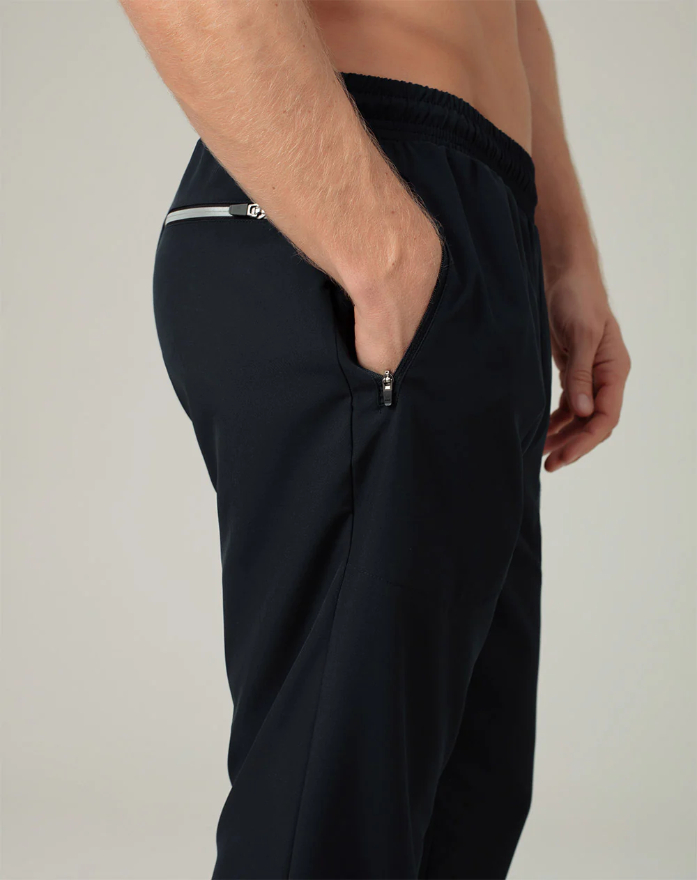 Pantalón deportivo secado rápido azul hombre - Image 4