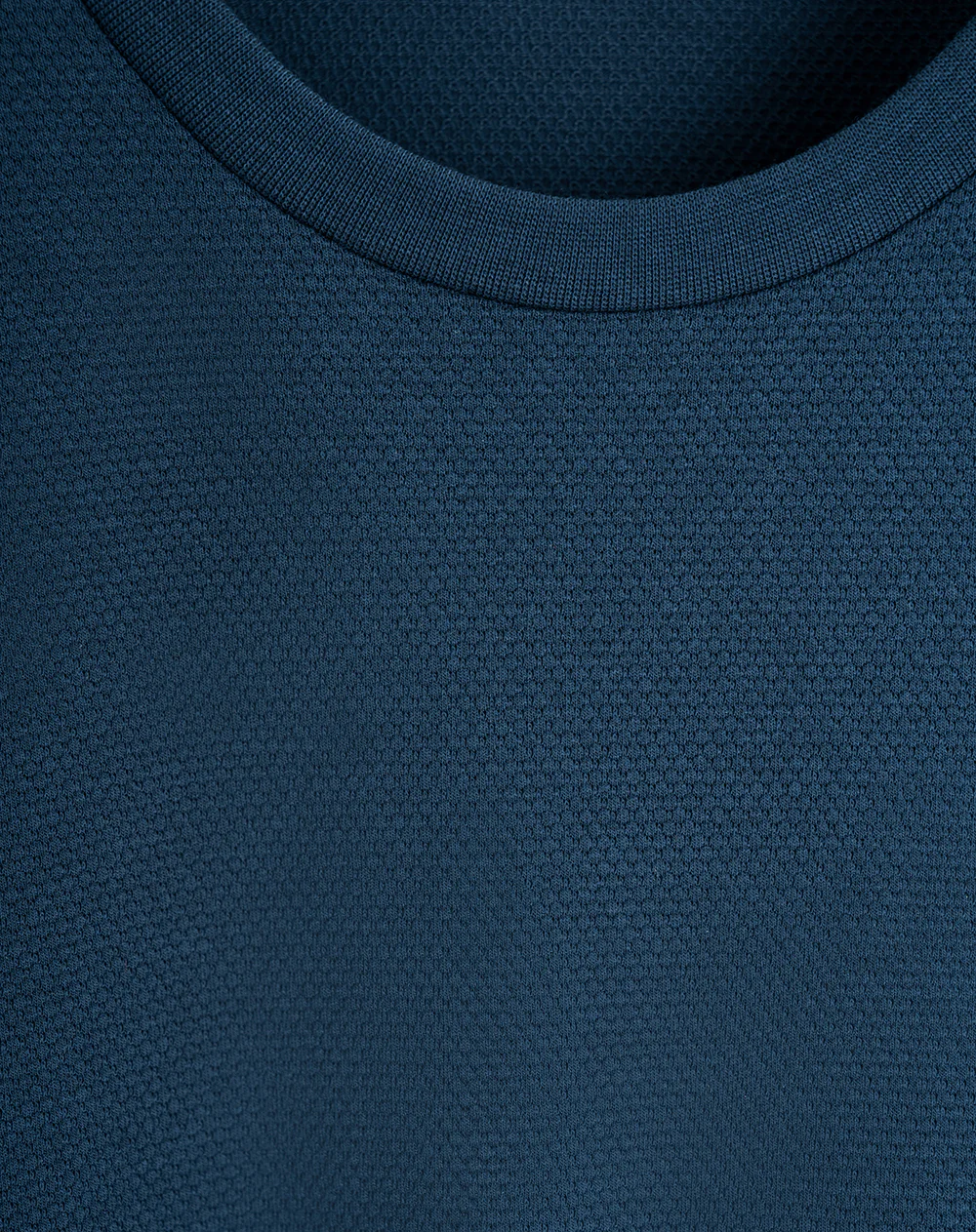 Camiseta confort regular algodón azul hombre - Image 7