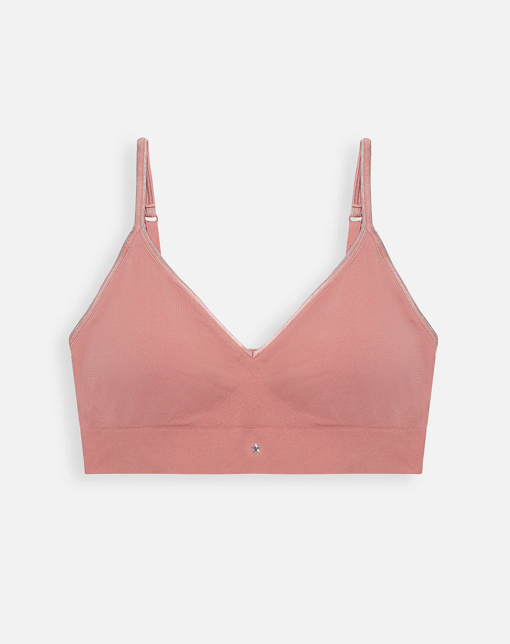 Top soporte medio seamless copas removibles rosado - Image 4