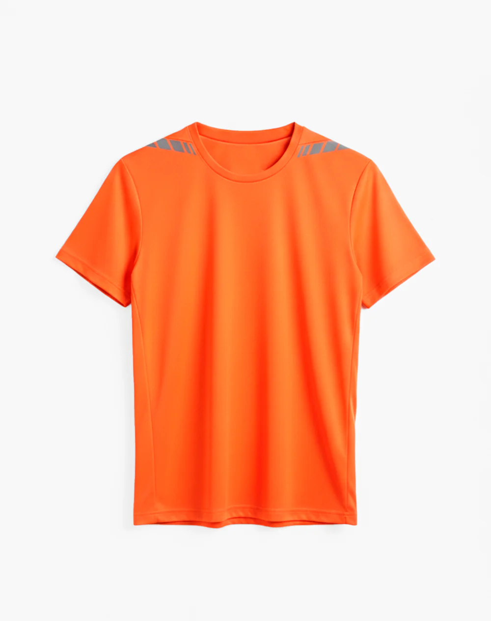 Camiseta deportiva control humedad naranja hombre - Image 5