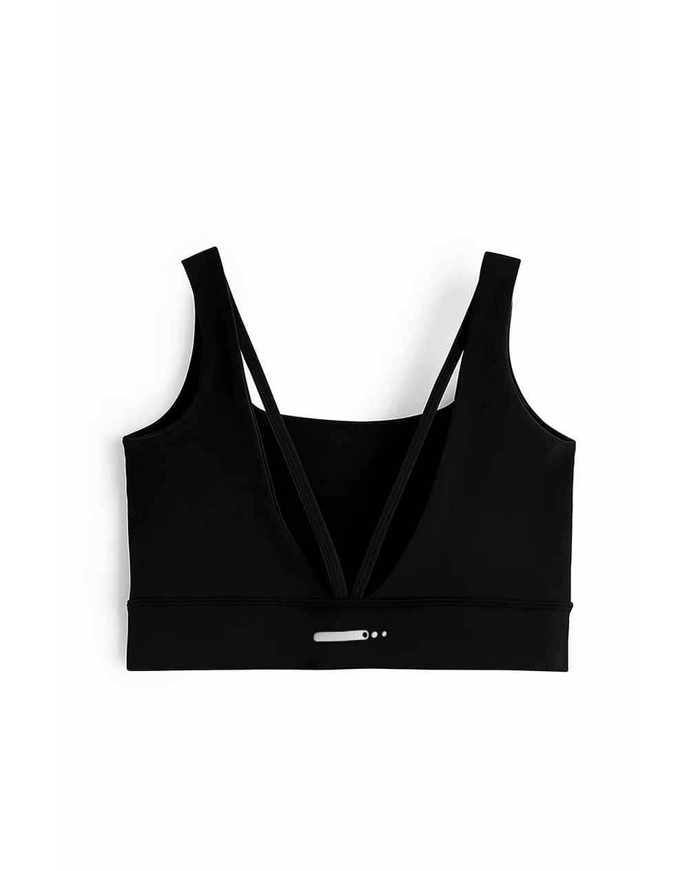 Top deportivo soporte medio seamless negro - Image 7