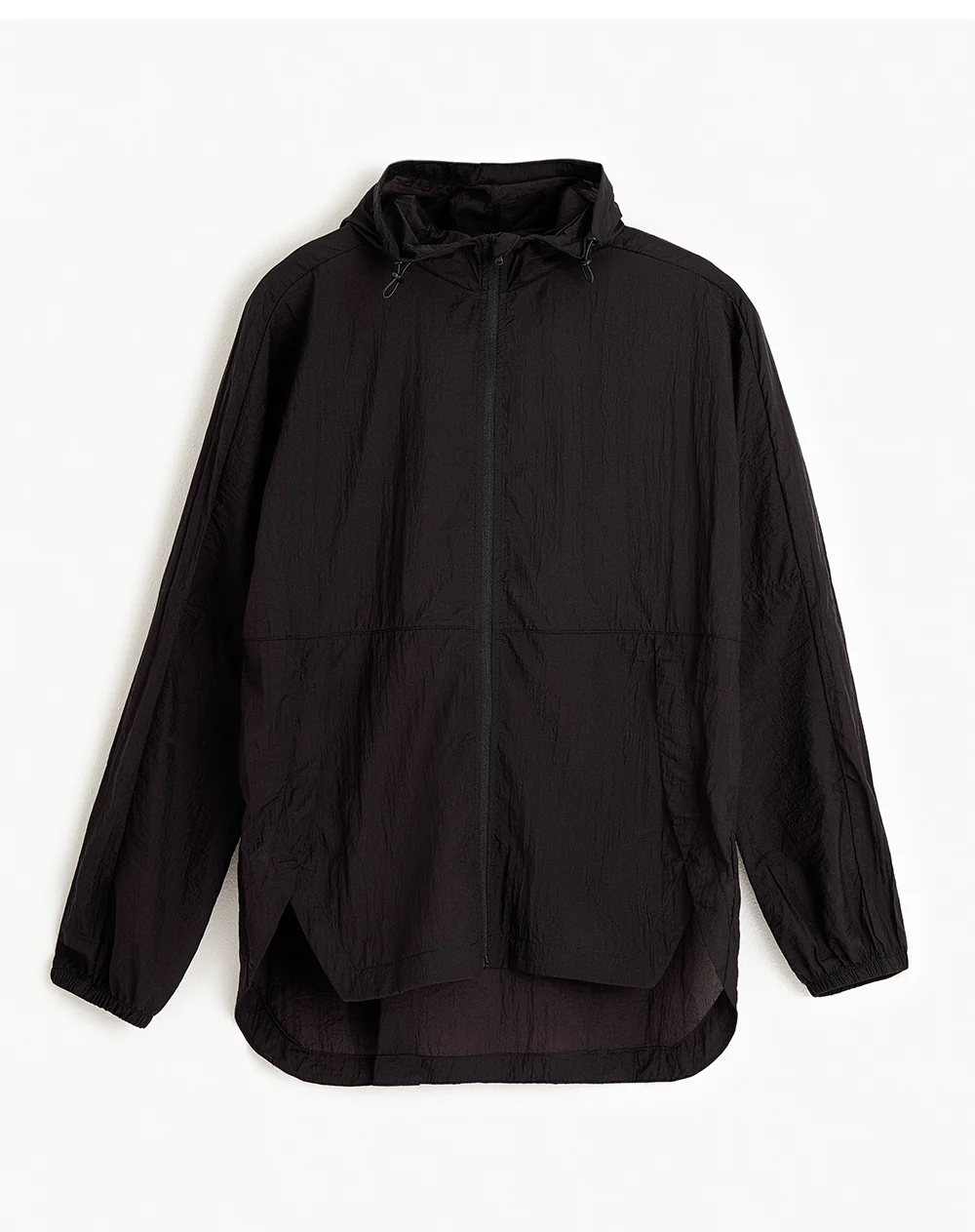 Chaqueta rompevientos negra mujer - Image 6