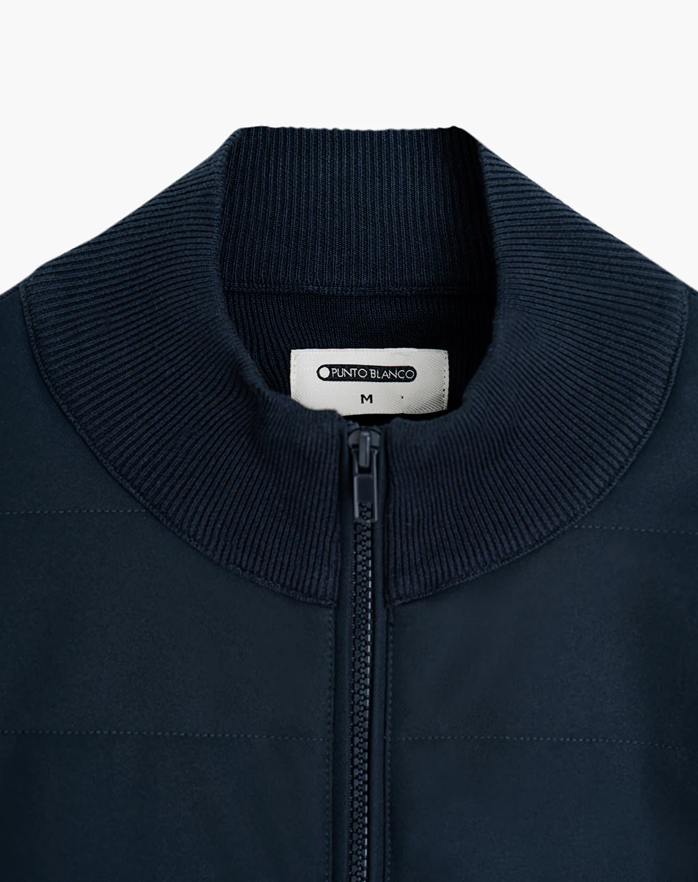 Chaqueta bomber regular azul hombre - Image 7
