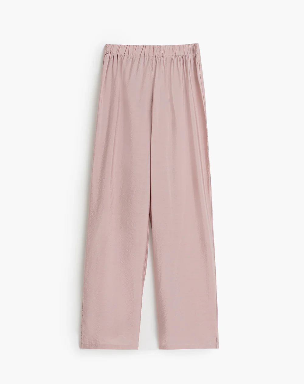Blusa + pantalón de pijama mujer efecto arrugado palo rosa - Image 5