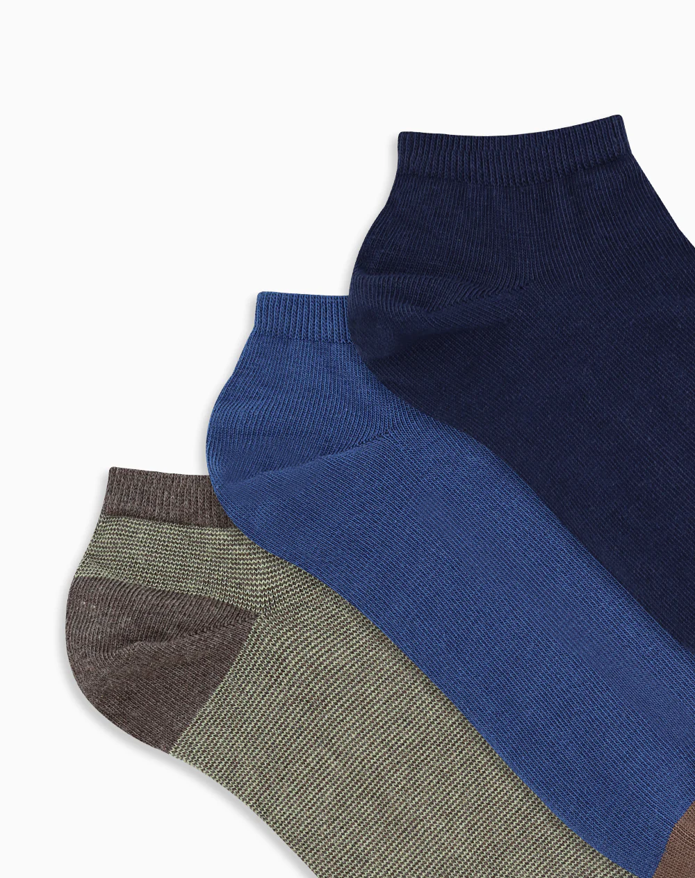 Medias hombre tobillera corta pack x3 surtido - Image 2
