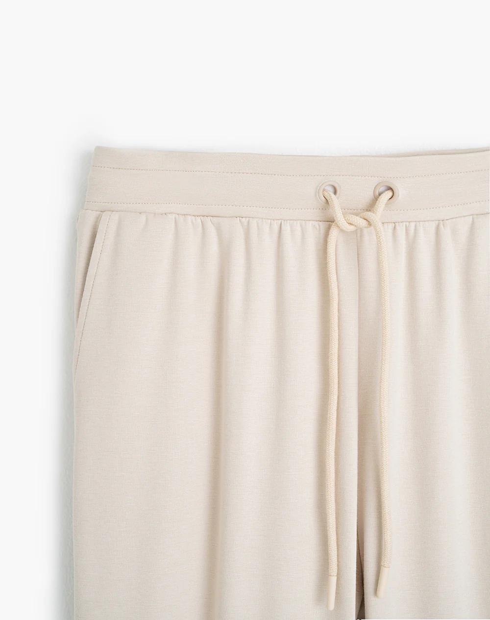 Pantalón algodón tiro alto caqui mujer - Image 6