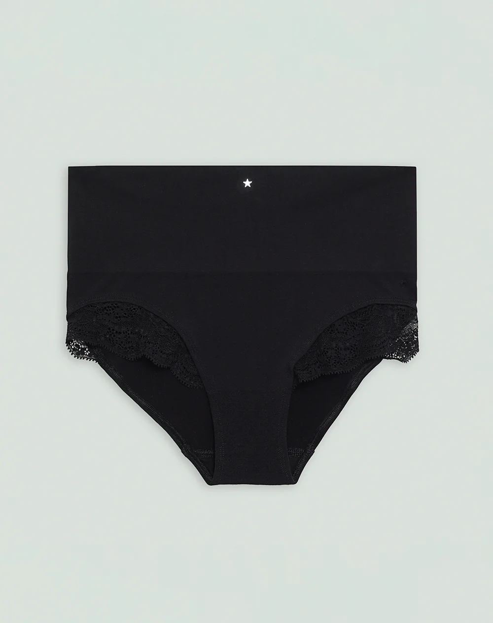 Panty cachetero tiro alto seamless negro - Image 5