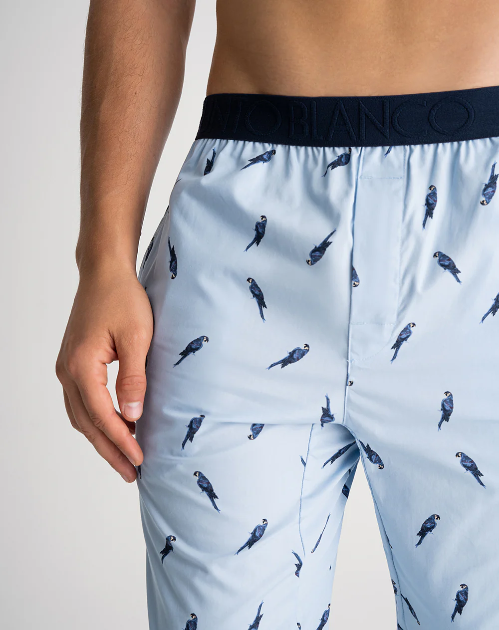 Pantalón de pijama algodón estampado hombre - Image 4