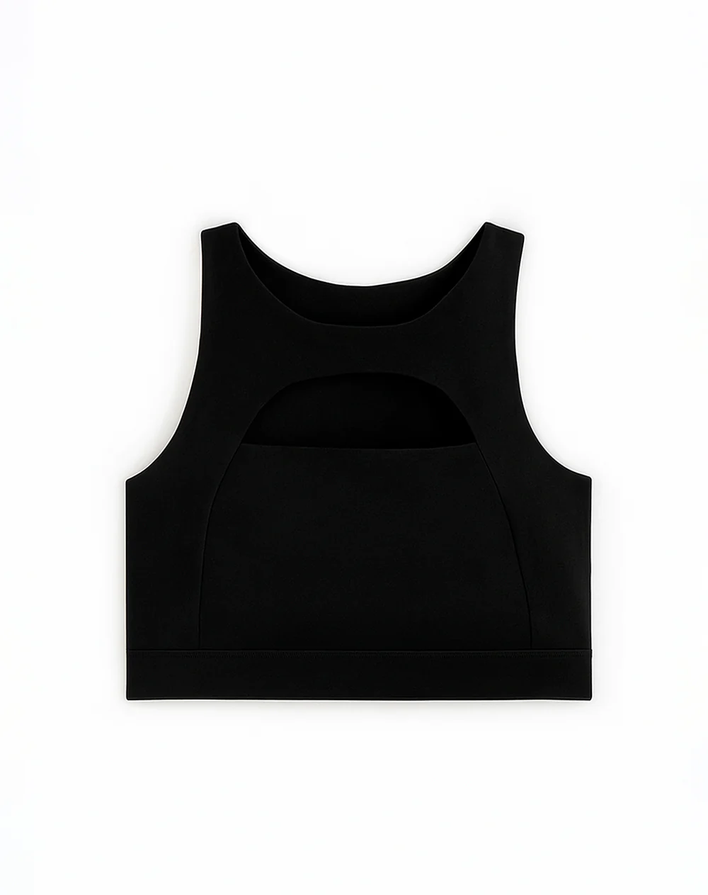 Top deportivo soporte medio control humedad negro - Image 5