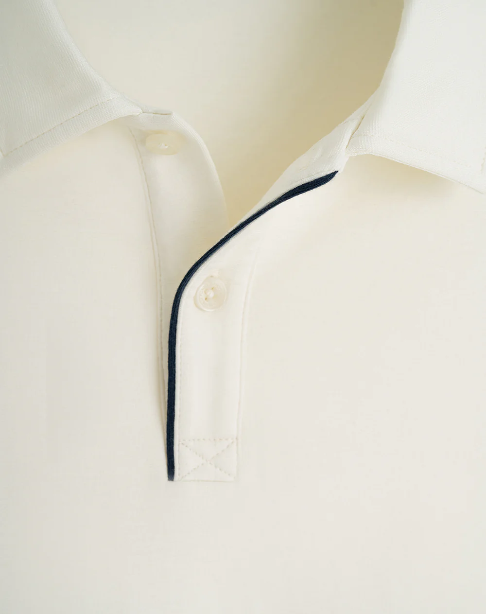 Polo confort regular algodón crema hombre - Image 6