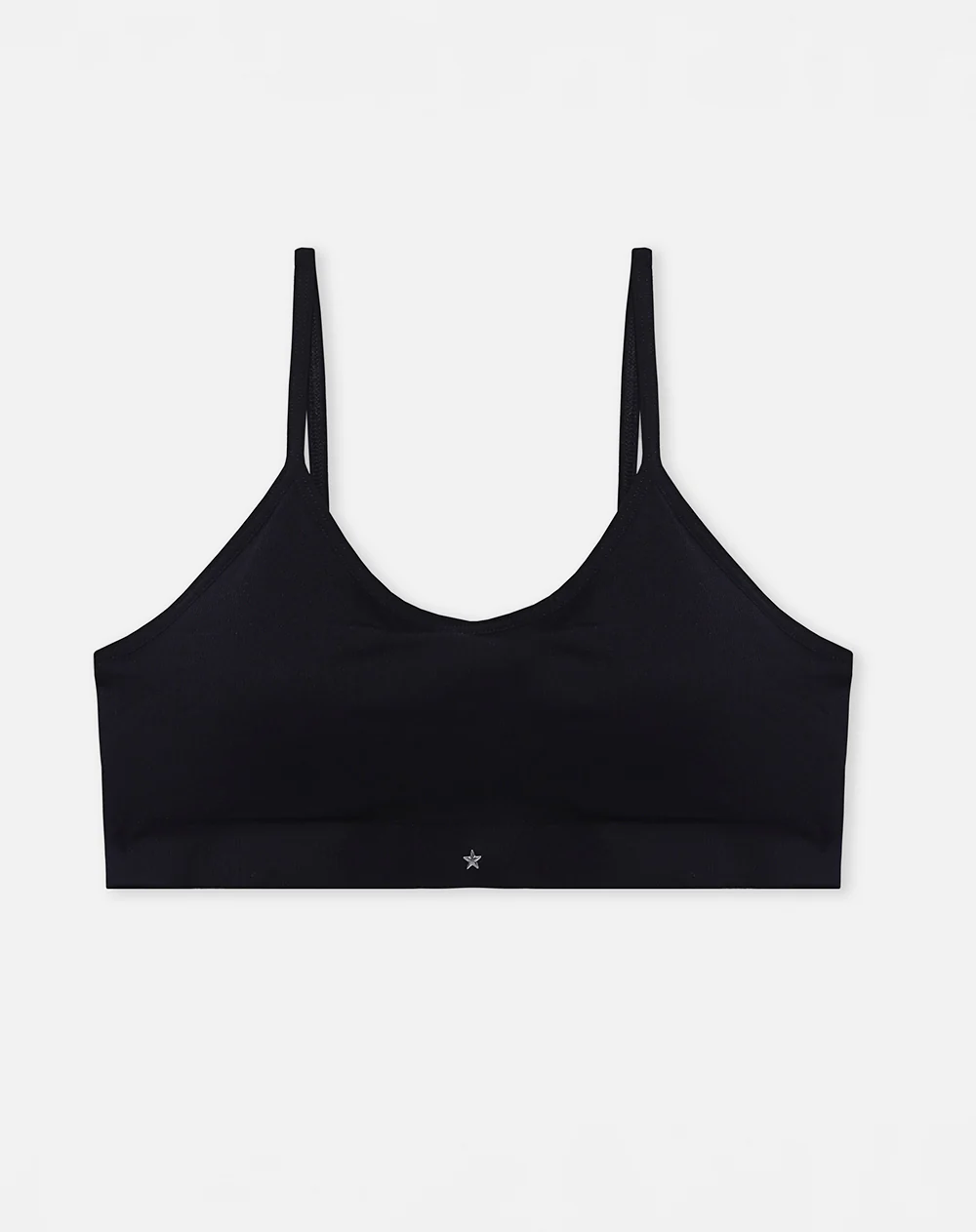 Top soporte medio seamless negro - Image 5