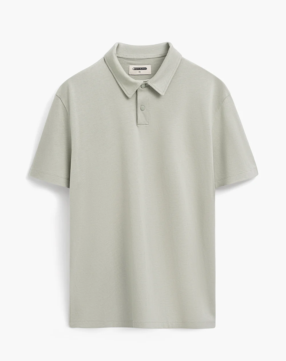 Polo regular algodón jersey verde hombre - Image 5