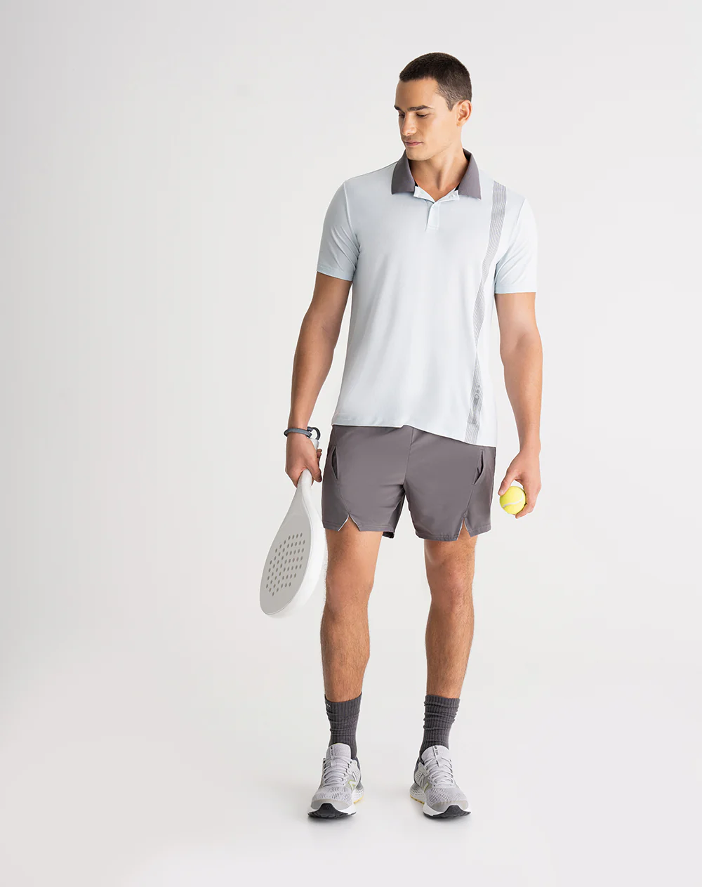Polo deportiva control humedad azul hombre - Image 5