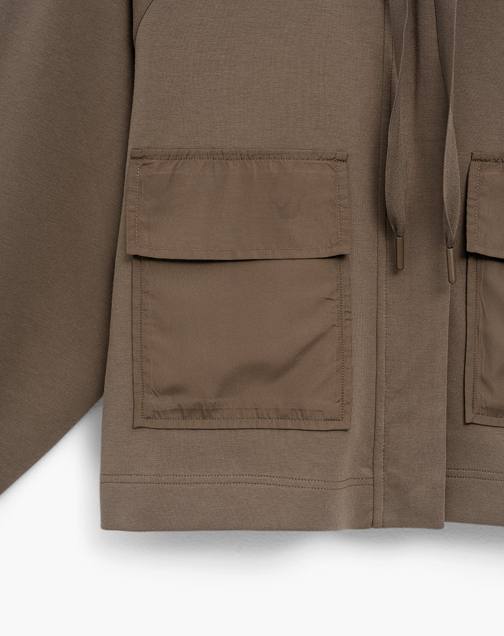 Chaqueta confort tacto suave café mujer - Image 10