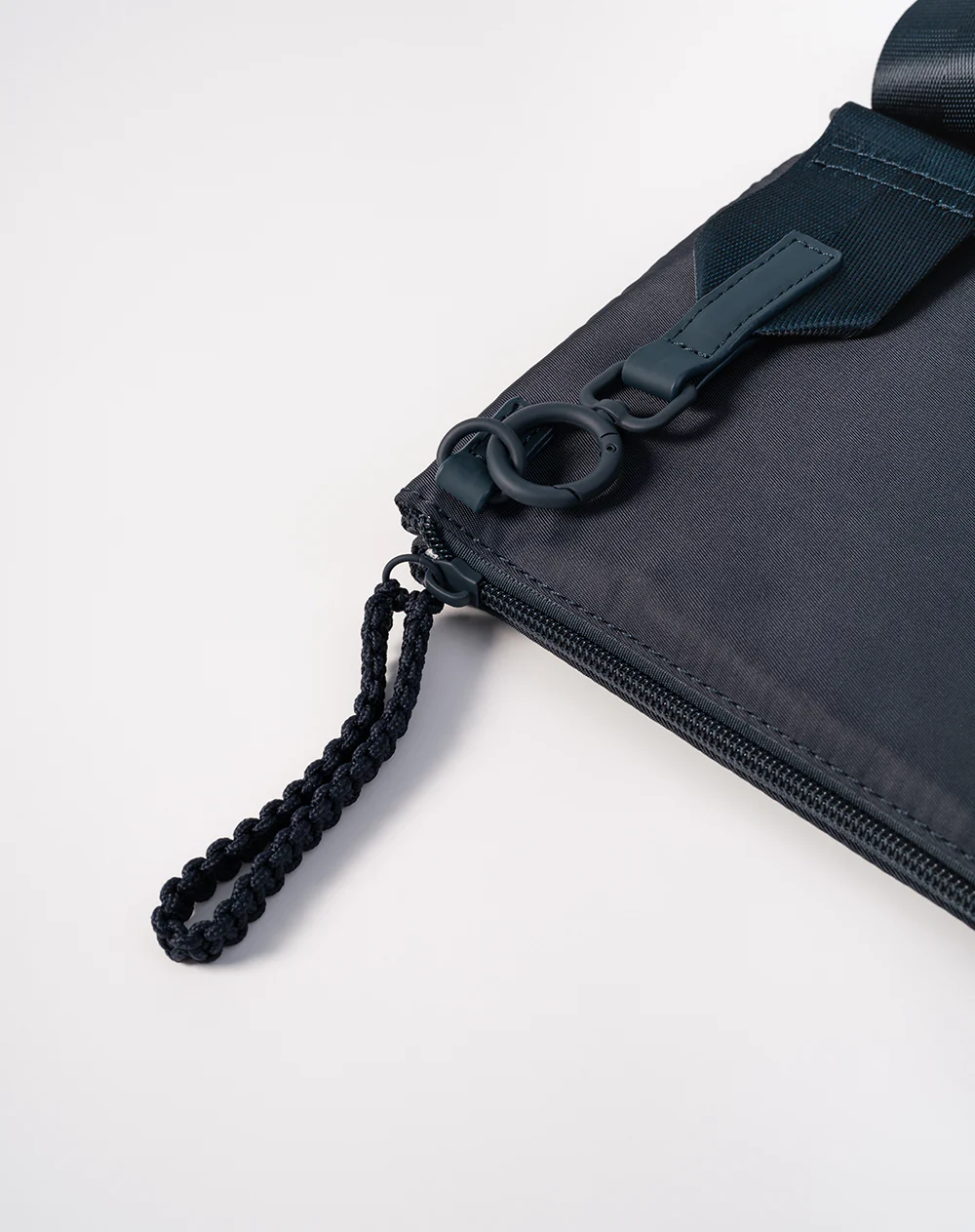 Bolso bandolera con pouch y monedero azul - Image 3