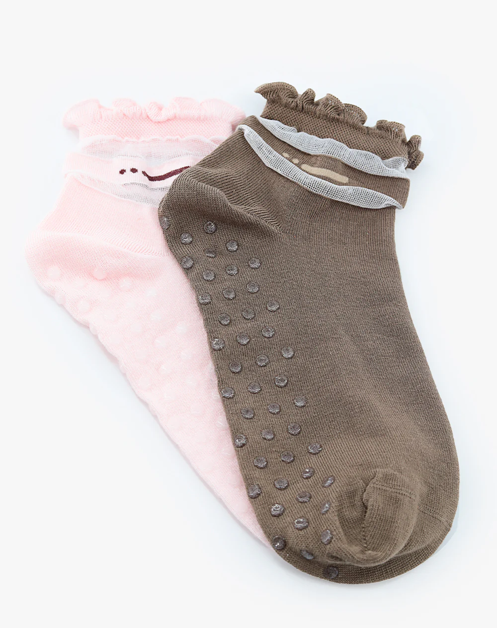 Medias mujer tobilleras pack x2 surtido - Image 4