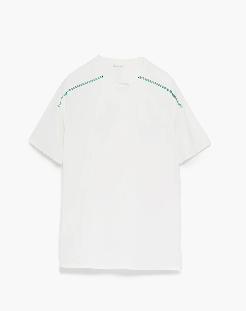 Camiseta deportiva control humedad blanca hombre - Image 5