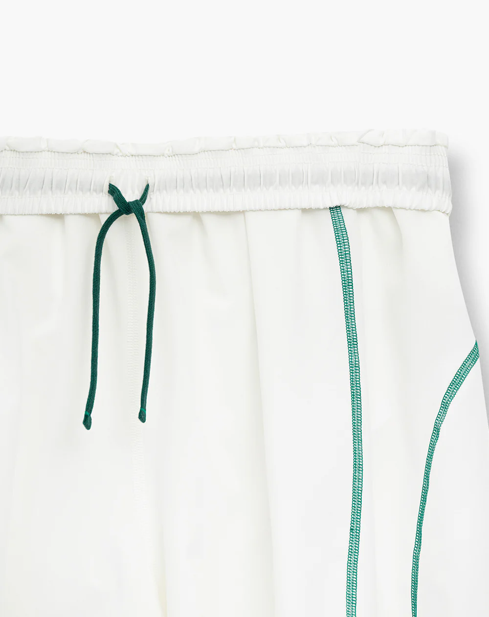 Pantaloneta deportiva secado rápido blanca hombre - Image 8