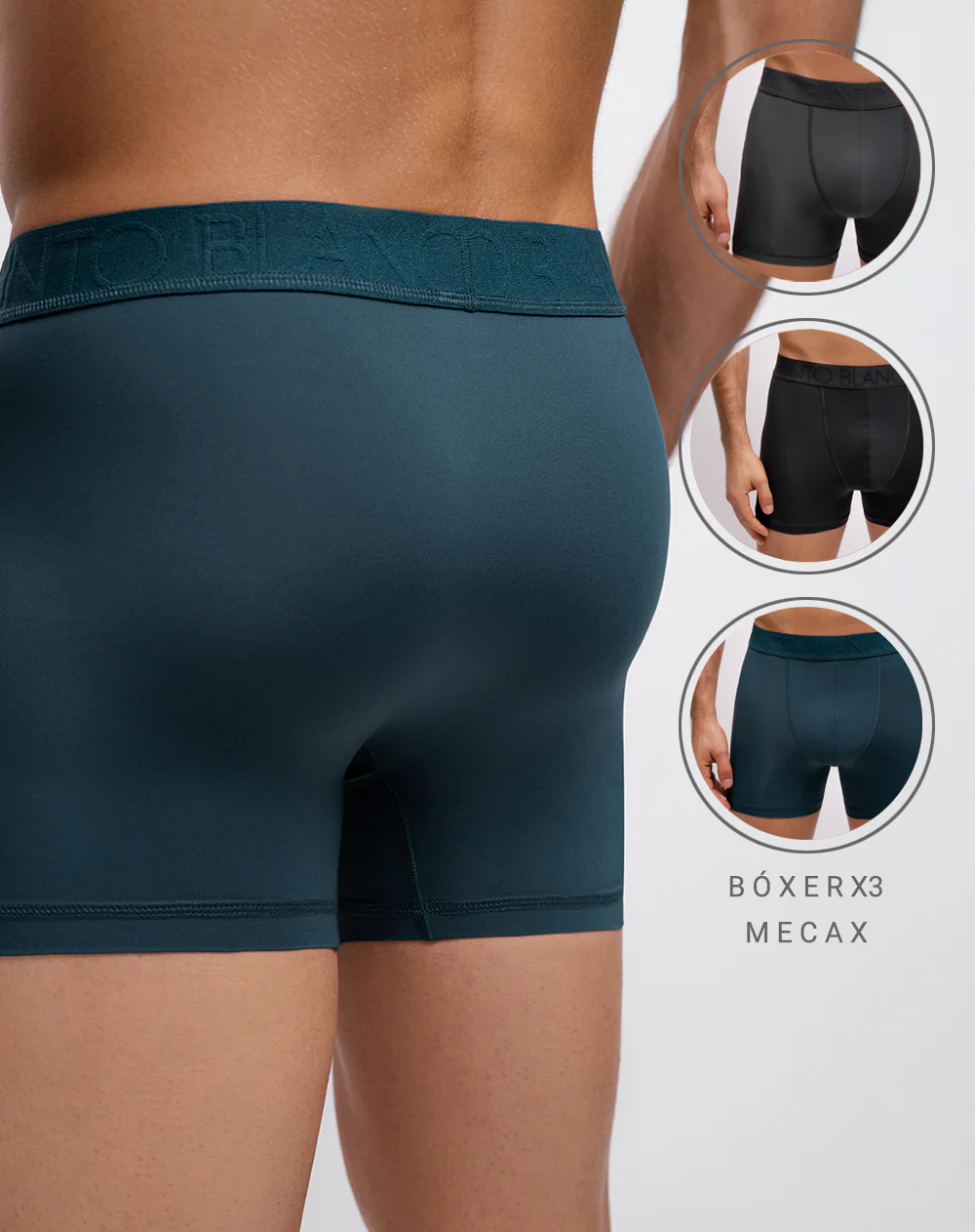 Bóxer deportivo medio microfibra x3unds surtido - Image 7