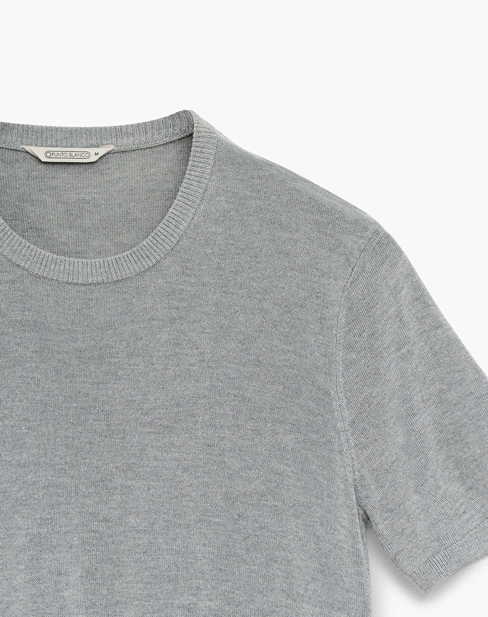 Camiseta regular gris mujer - Image 6