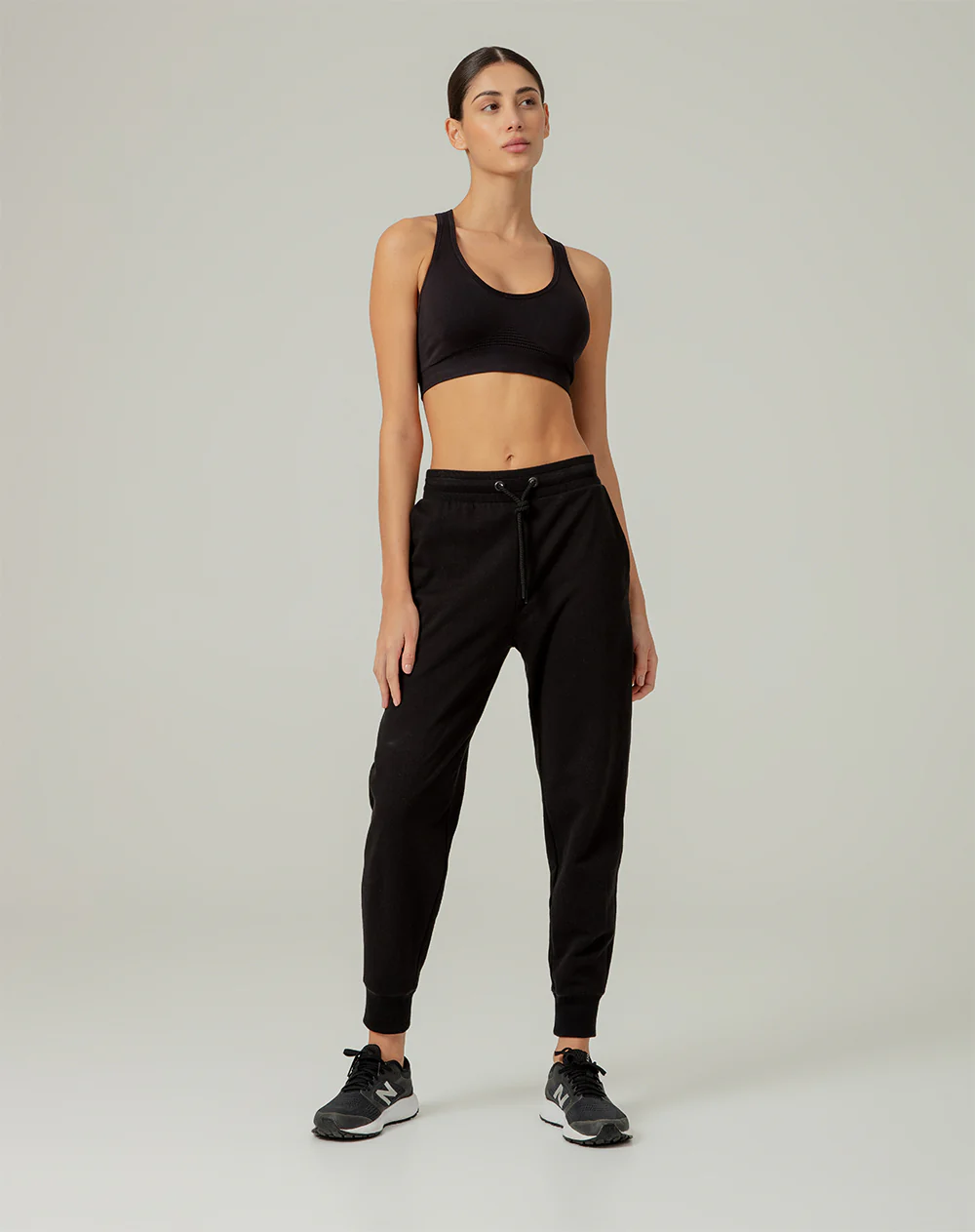 Top deportivo soporte altoseamless negro - Image 3